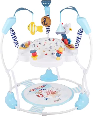 Baby Activity Center, 3-in-1 Baby Jumper, Infant Activity Center with 360° Rotating Seat, Music, Lights, 3 Adjustable Heights, Infant Activity Jumper for 6  Months JP2401