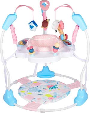 Baby Activity Center, 3-in-1 Baby Jumper, Infant Activity Center with 360° Rotating Seat, Music, Lights, 3 Adjustable Heights, Infant Activity Jumper for 6  Months JP2402
