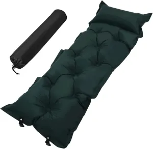 Backpacking Camping Pad Quick Inflate Sleeping Air Mattress Pillow Portable Comfortable and for Outdoor Adventures