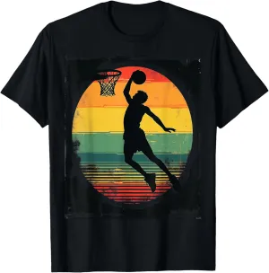 Basketball Dunk Silhouette T-Shirt