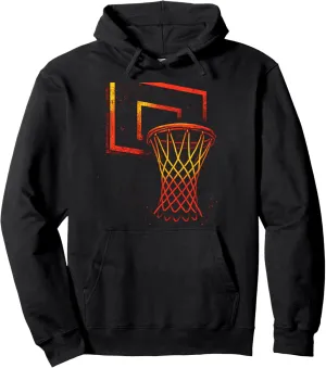 Basketball Hoop Slam Court Dunk Player Game Sport Pullover Hoodie