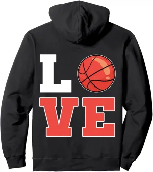 Basketball Love Dunk Basketball Player Hoop Funny Quotes Pullover Hoodie