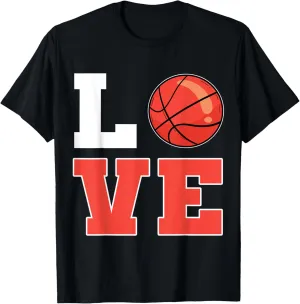 Basketball Love Dunk Basketball Player Hoop Funny Quotes T-Shirt