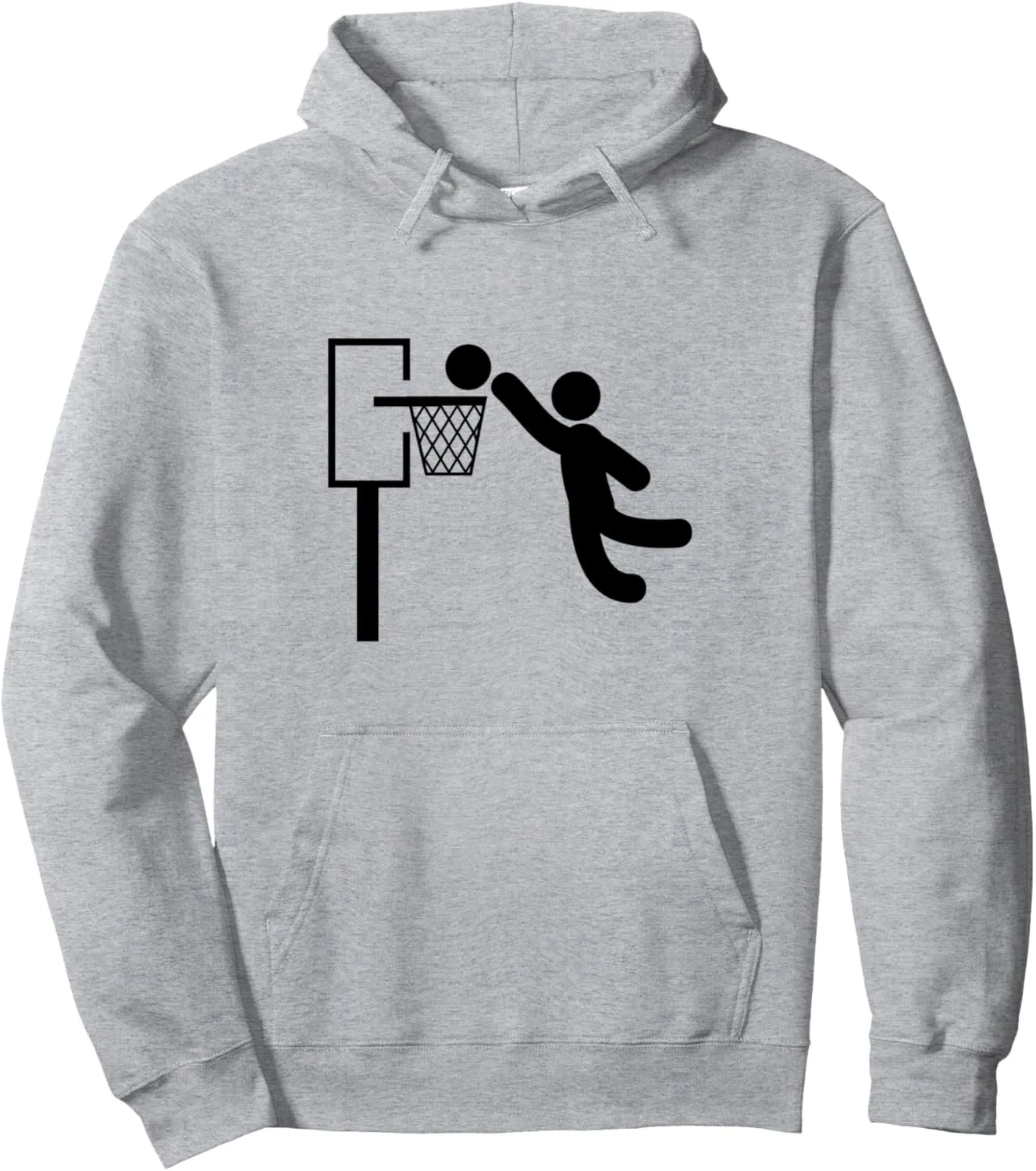 Basketball Slam Dunk Pullover Hoodie