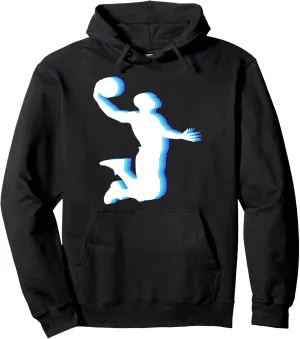 Basketball Tshirts For Men Kids Youth Player Slam Dunk Teens Pullover Hoodie