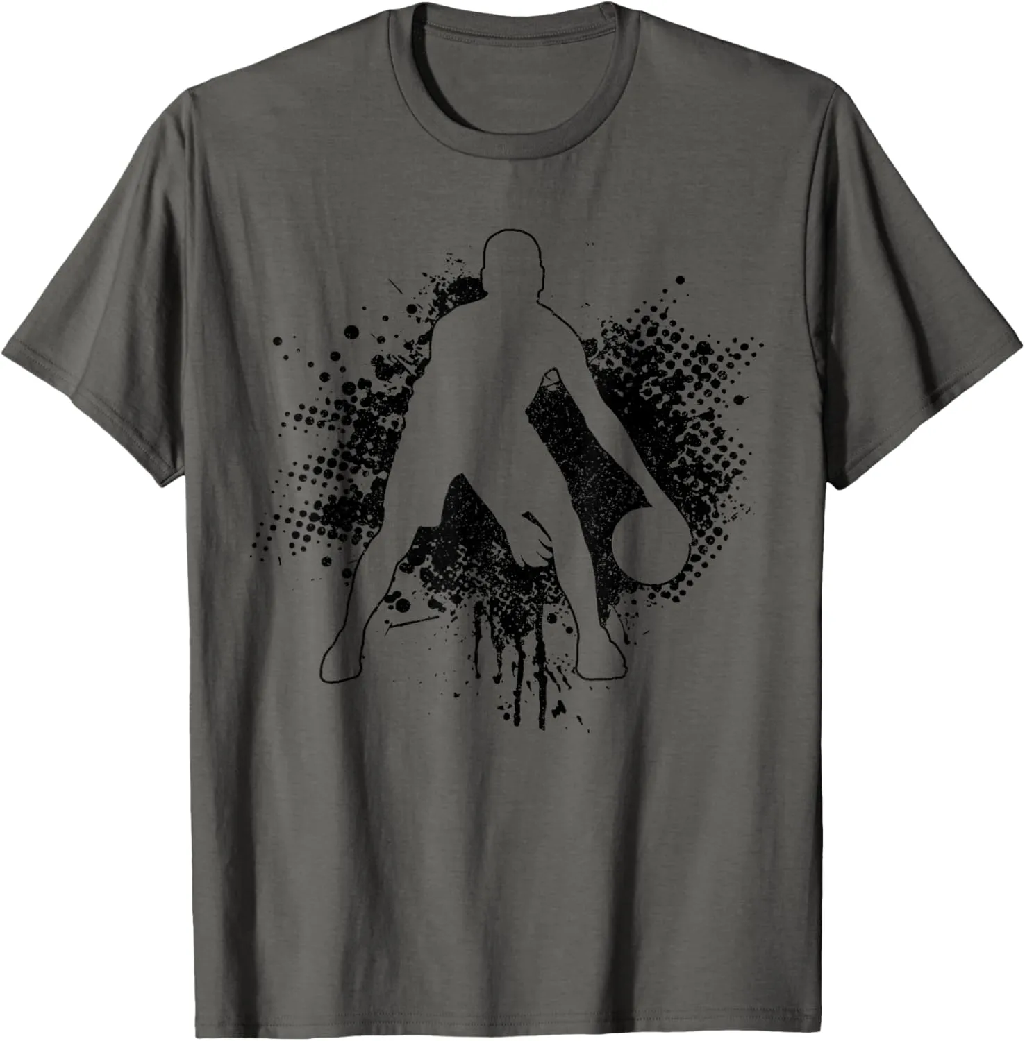 Basketball Vintage Bball Player Trainer Sport Baller T-Shirt