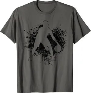 Basketball Vintage Bball Player Trainer Sport Baller T-Shirt