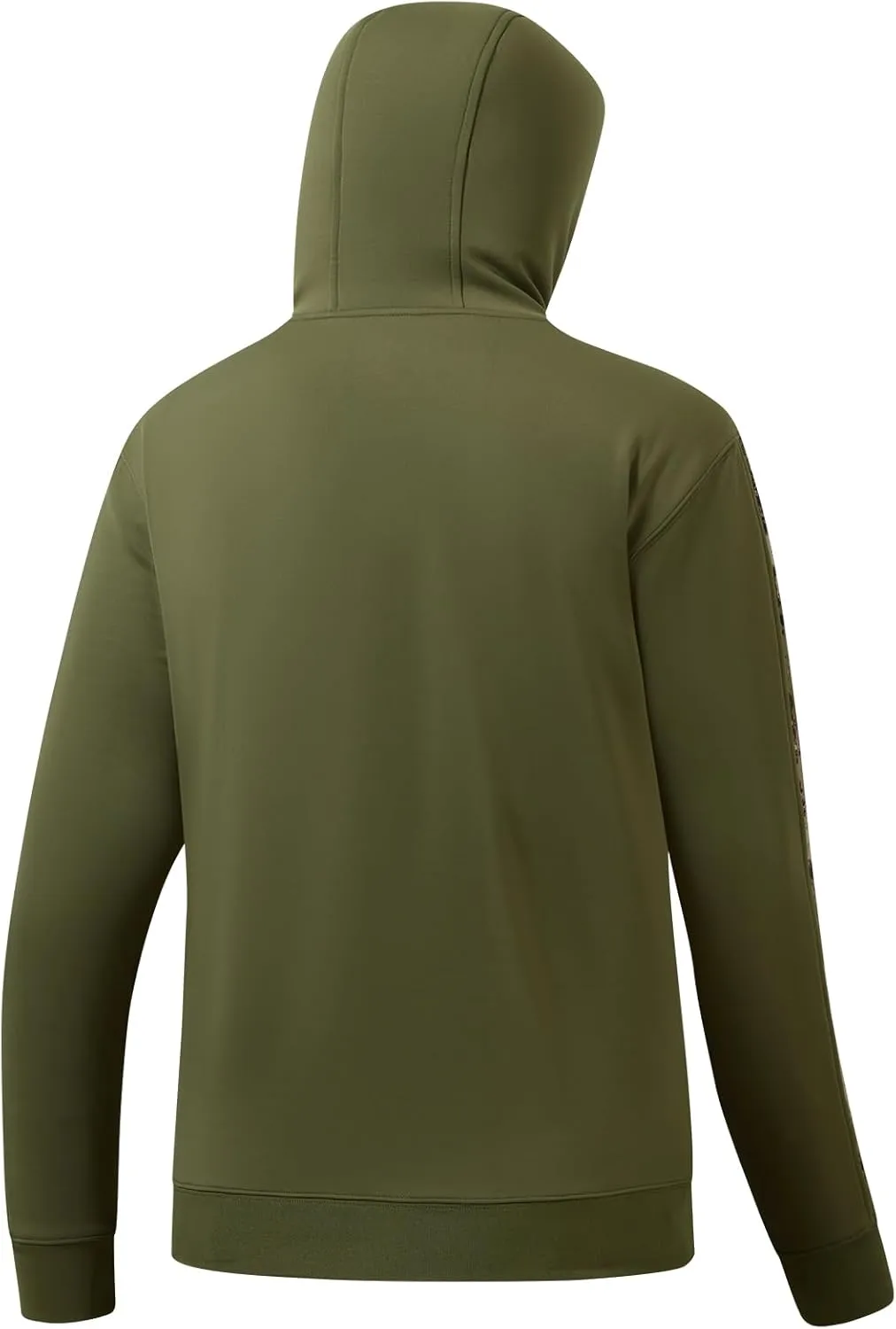 BASSDASH Men’s Hunting Fleece Hoodie Midweight Water Resistant Performance Camo Fishing Outdoor Pullover Sweatshirt FS29M