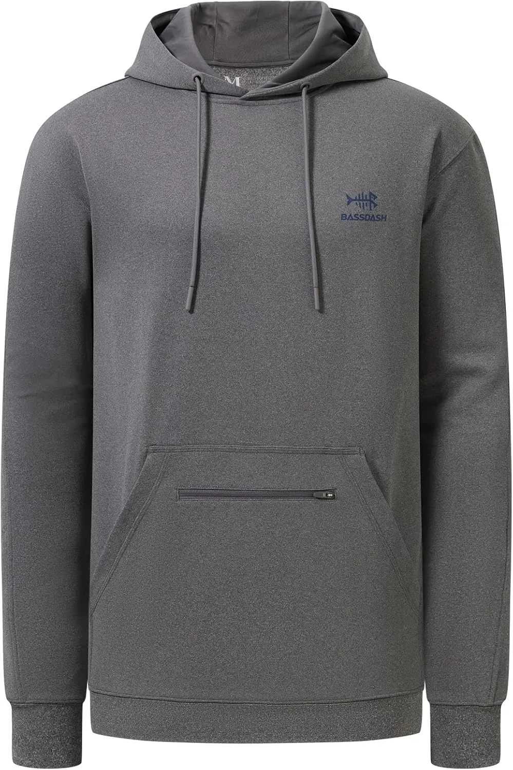 BASSDASH Men’s Hunting Fleece Hoodie Midweight Water Resistant Performance Camo Fishing Outdoor Pullover Sweatshirt FS29M