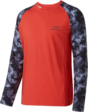 BASSDASH UPF 50 Fishing Tee for Men Camo Long Sleeve Shirt Quick Dry Sweatshirts