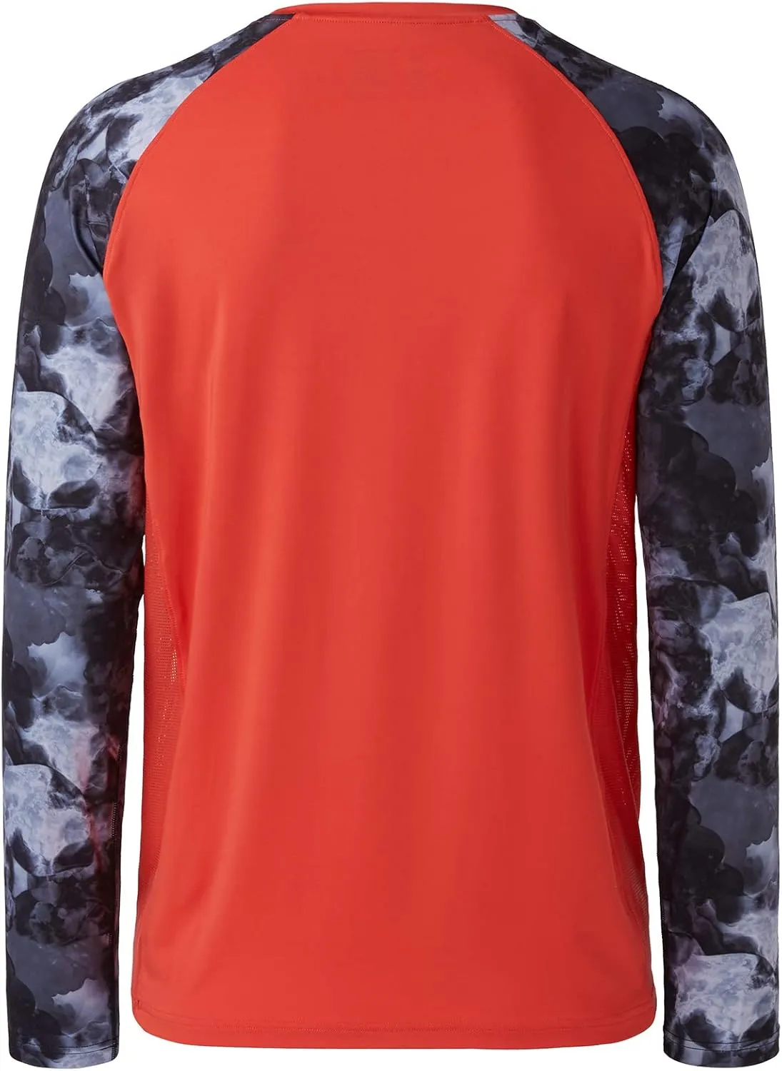 BASSDASH UPF 50 Fishing Tee for Men Camo Long Sleeve Shirt Quick Dry Sweatshirts