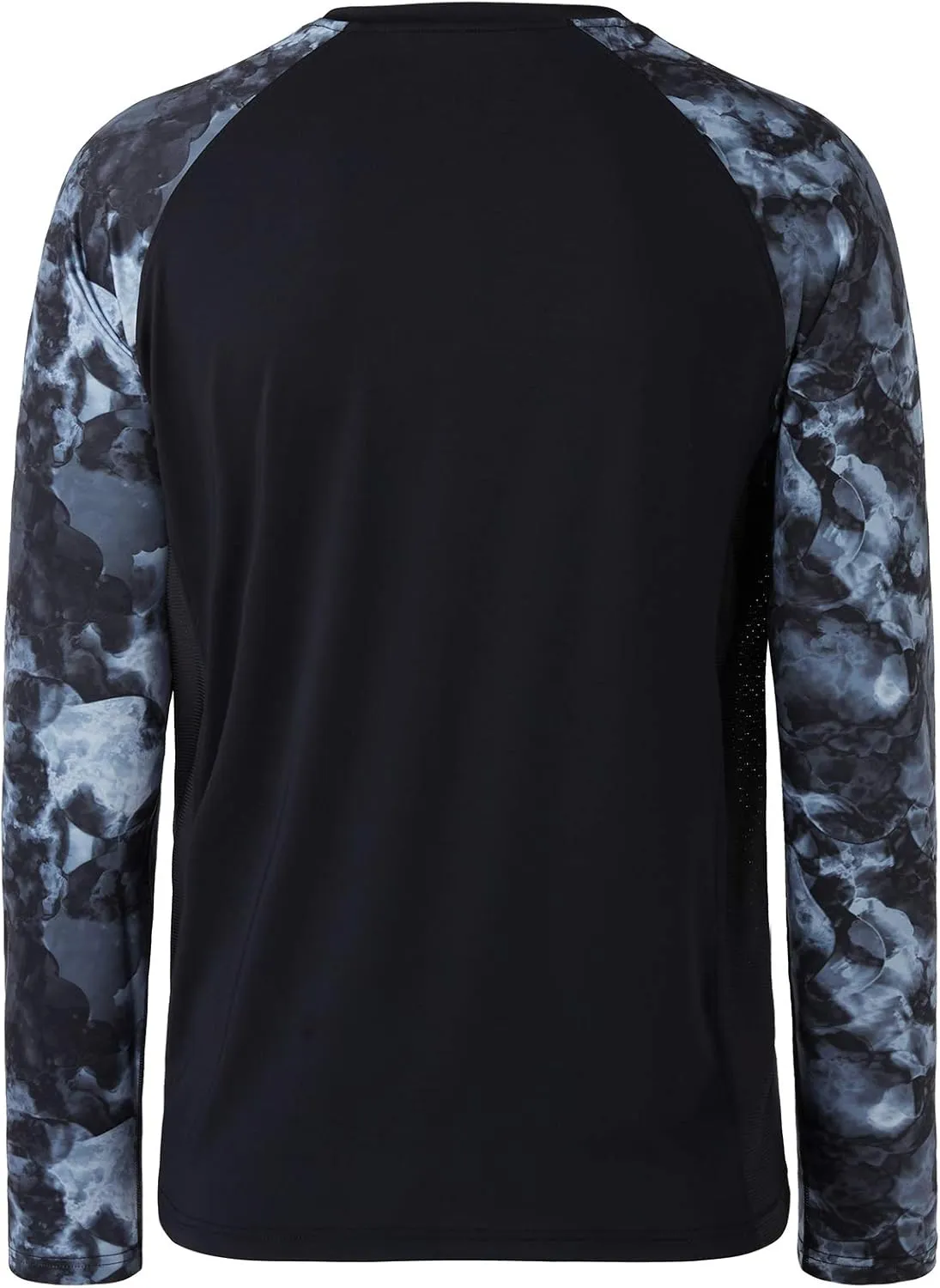 BASSDASH UPF 50 Fishing Tee for Men Camo Long Sleeve Shirt Quick Dry Sweatshirts