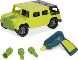 Battat – Construction Toys For Kids, Toddlers – Developmental Toy Vehicle Kit – Take Apart Truck With Screwdriver And Tools – Take-Apart 4X4 – 3 Years   – Take-Apart 4 X 4