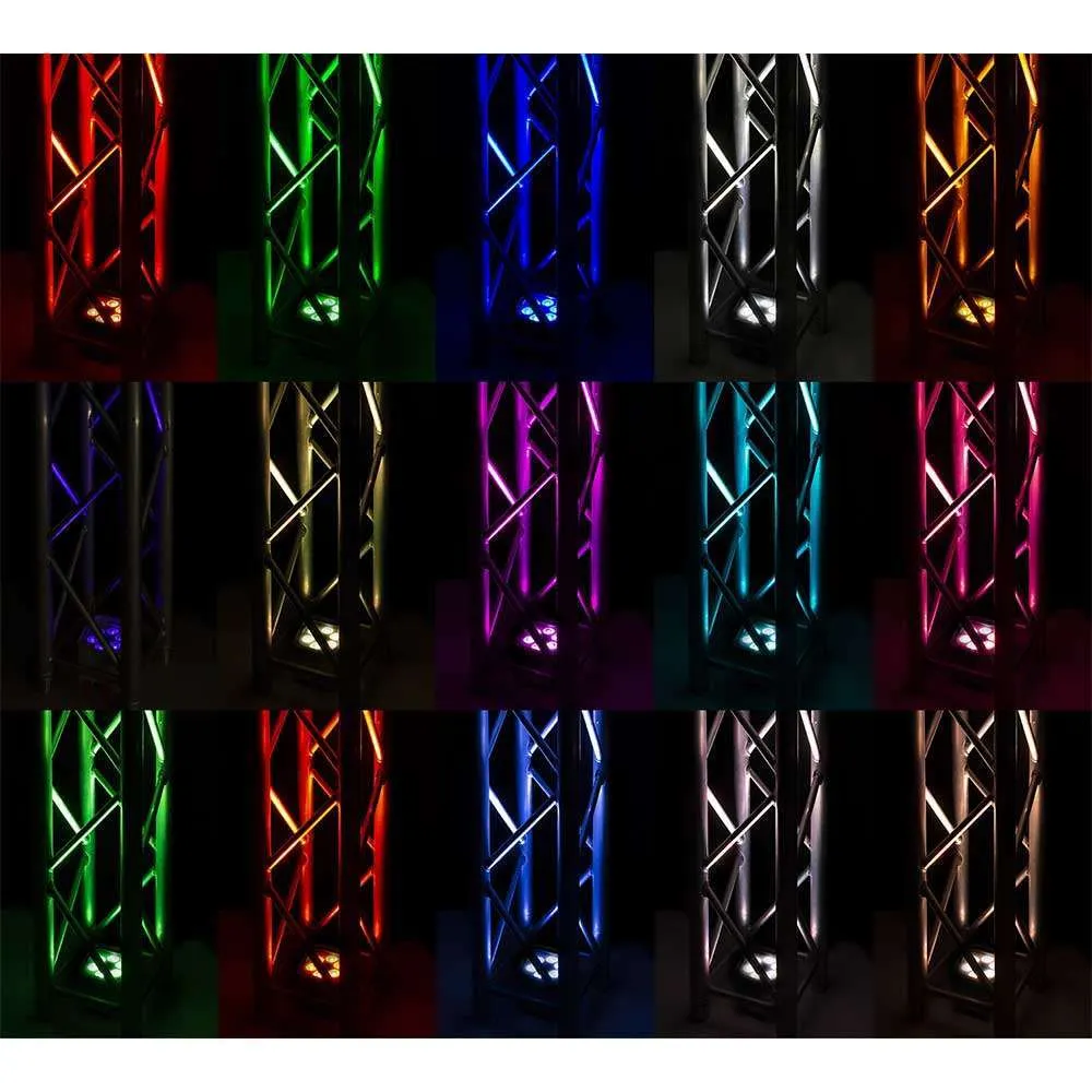 BeamZ BBP96S Battery Powered Uplight Par 6x12W Wireless DMX IRC