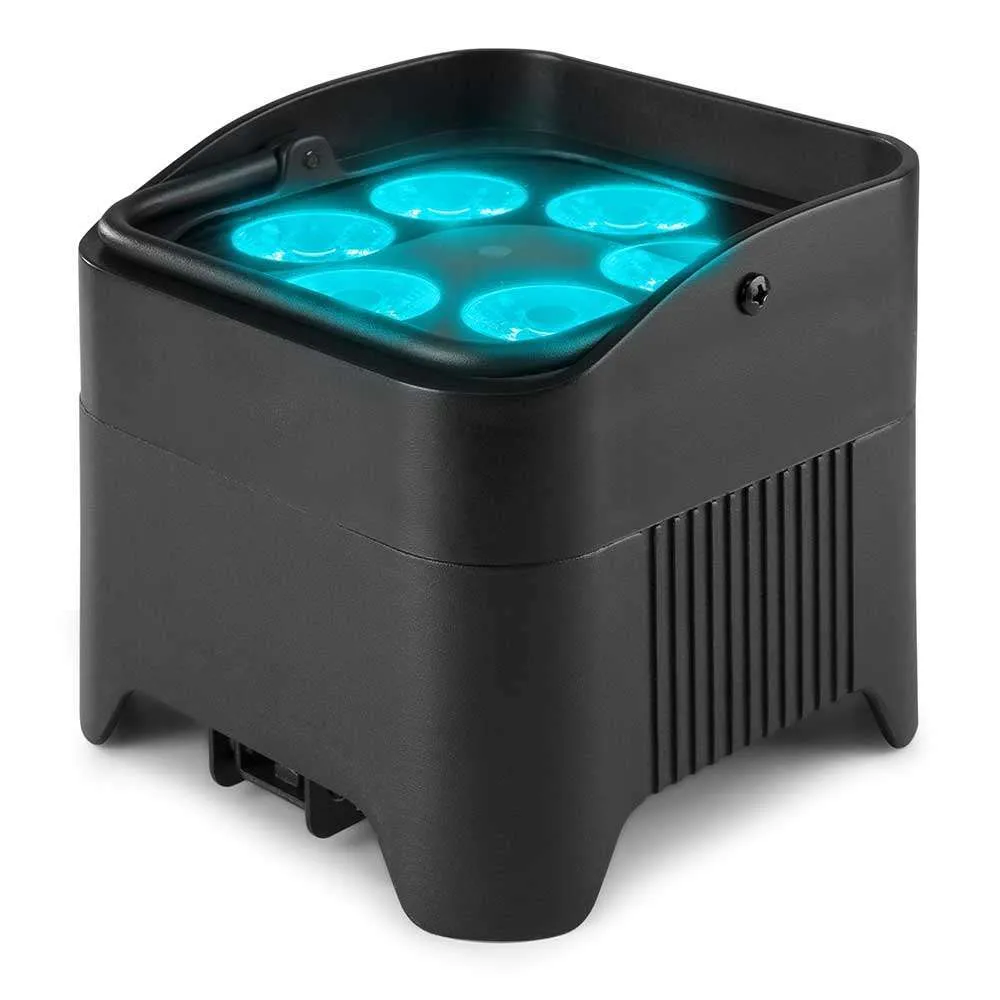 BeamZ BBP96S Battery Powered Uplight Par 6x12W Wireless DMX IRC
