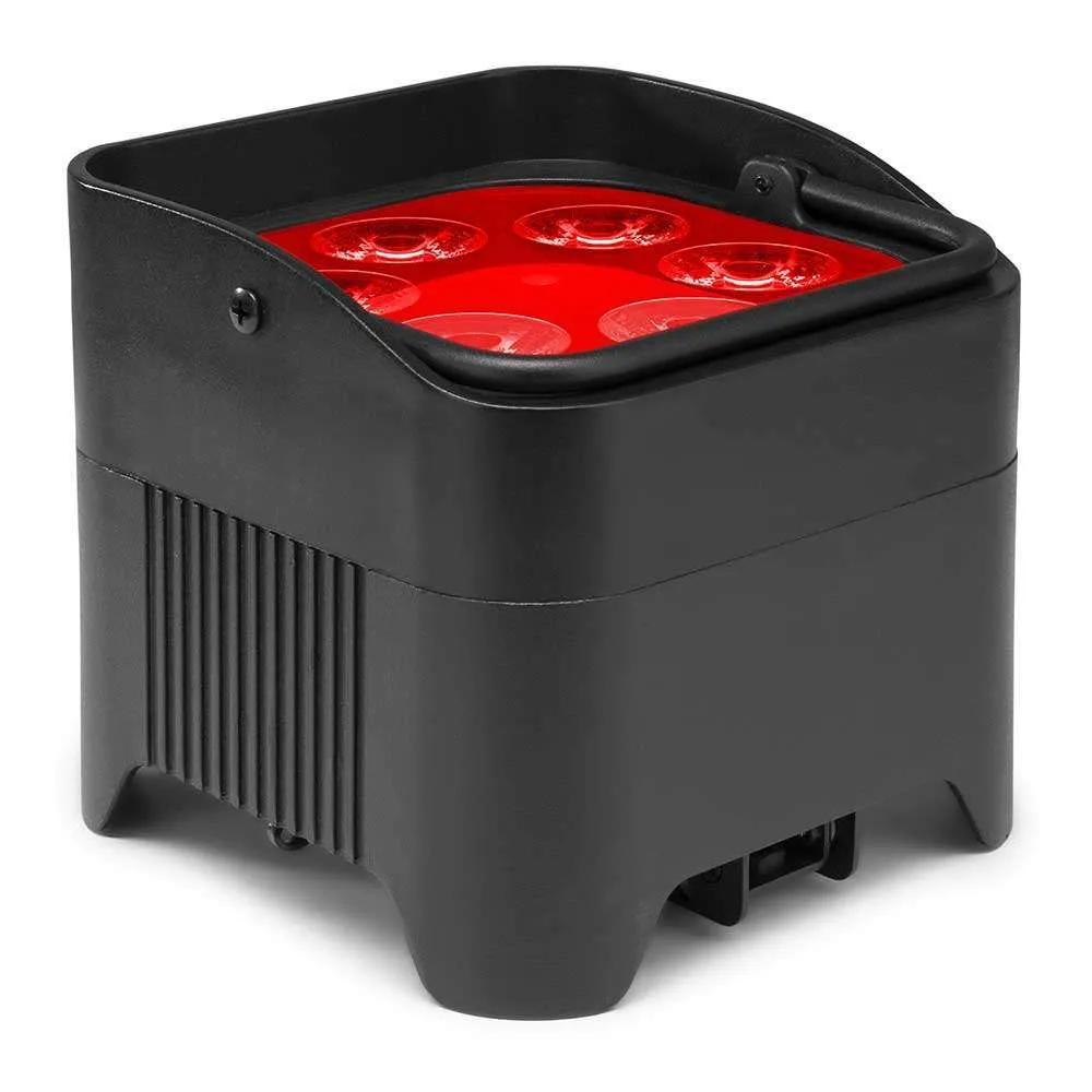 BeamZ BBP96S Battery Powered Uplight Par 6x12W Wireless DMX IRC