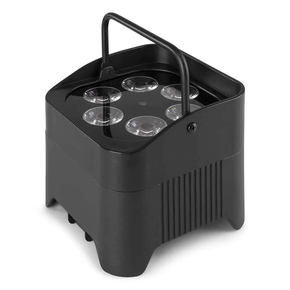 BeamZ BBP96S Battery Powered Uplight Par 6x12W Wireless DMX IRC