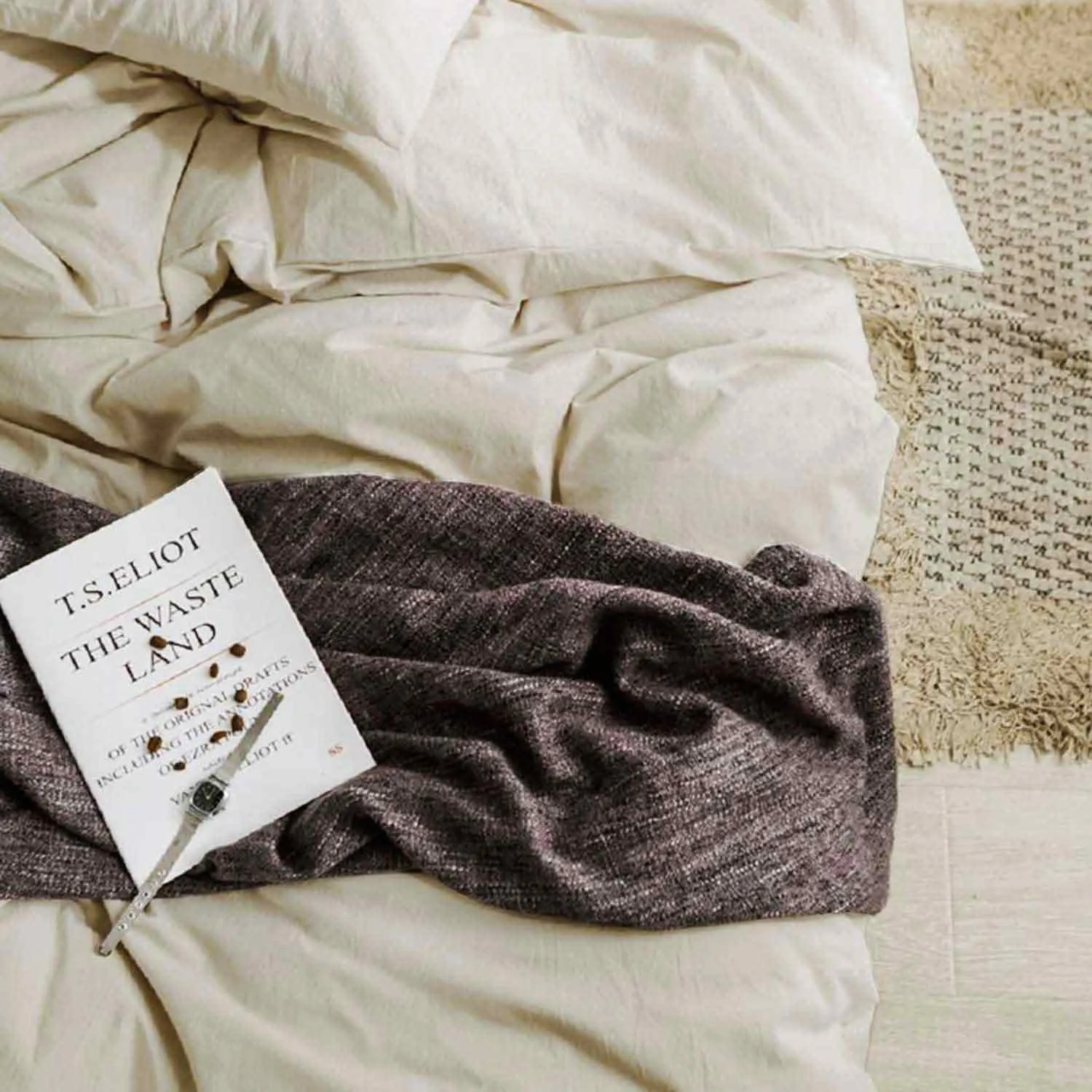Beige Boho Comforter Full Size, 3 Piece Soft Light Khaki Modern Bedding Set & Collections, Lightweight All Season Bed Quilt Blanket with 2 Pillow Shams for Women Men