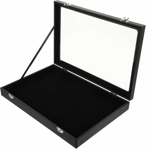 BESPORTBLE Jewelry Organizer Box Portable Capacity Transparent Display Container for Necklaces Bracelets Rings Earrings Durable Storage for Dresser
