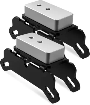 Bevinsee 3-4 Ton Jack Stand Adapter Compatible with BMW/Mini Compatible with Toyota Supra A90 Nissan GTR, Aluminum Car Lifting Jack Pad Repair Tool Frame Protector