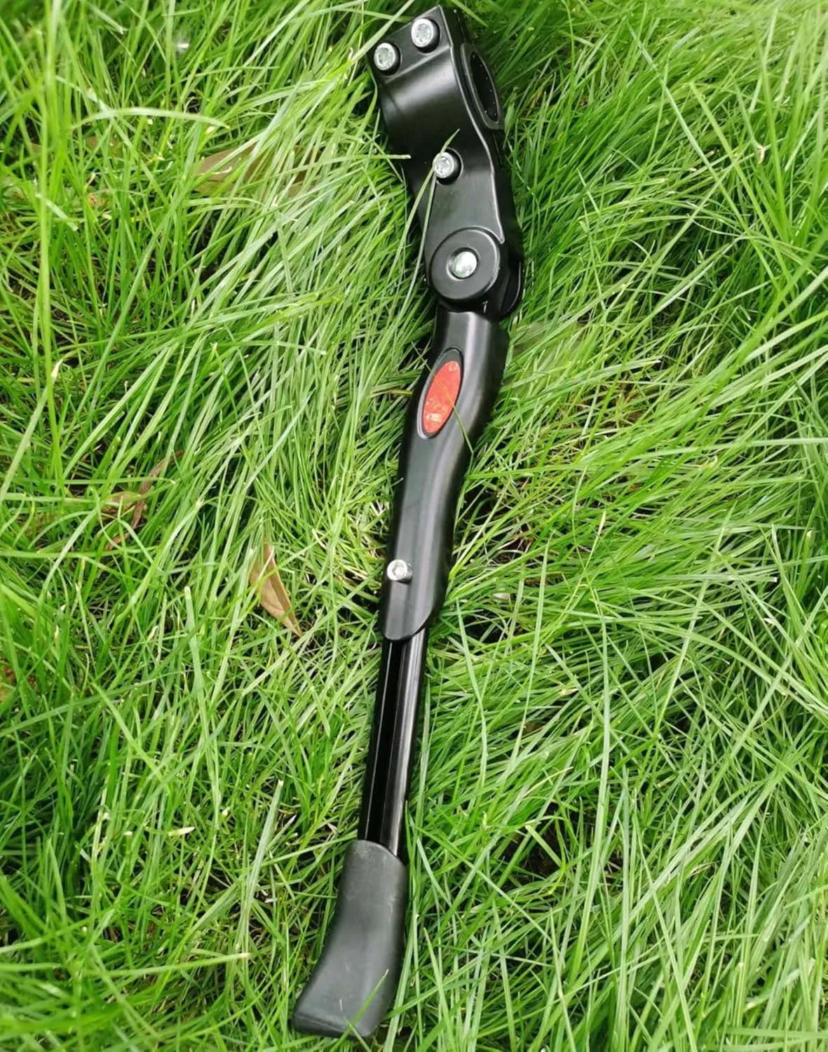 Bike Kickstand Aluminium Adjustable Center Bicycle Kickstand suitable Rear Side Bicycle Kickstand Fit for 26" 27.5" 29" 700C Bike Kick Stand for Bicycles Kickstand