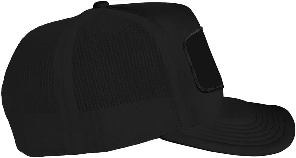 Blackest Night Lanterns Sublimated Patch Adjustable Snapback Foam Trucker Hat - Unisex for Men and Women, Collection