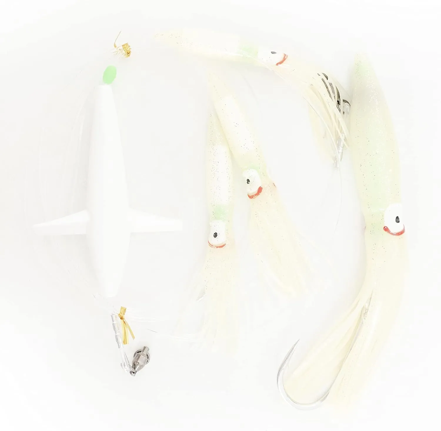 BLUEWING Fishing Daisy Chain Big Game Bulb Squid Trolling Bird Tuna Lures Fish Teasers for Marlin Sailfish