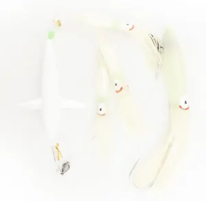 BLUEWING Fishing Daisy Chain Big Game Bulb Squid Trolling Bird Tuna Lures Fish Teasers for Marlin Sailfish