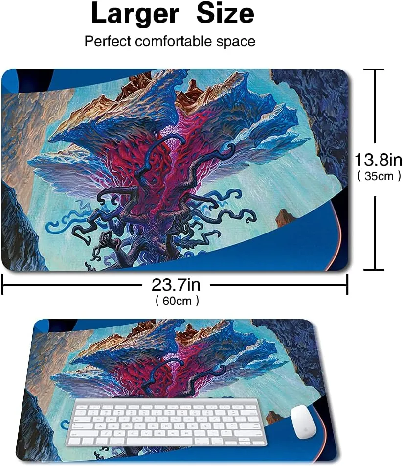 Board Game MTG Playmat Games Size 60X35 cm CCG Compatible for MTG CCG RPG Trading Card Game (EMRAKUL, The AEONS Torn)