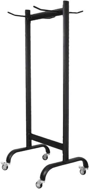 Body Sport, Adjustable Mat Rack, Yoga and Exercise Mat Hanger, Equipment Storage, 78" Tall, 26" Wide