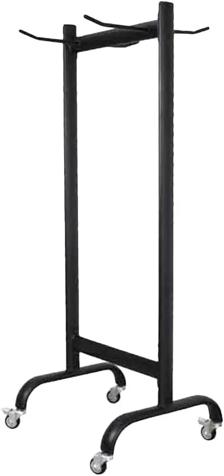 Body Sport, Adjustable Mat Rack, Yoga and Exercise Mat Hanger, Equipment Storage, 78" Tall, 26" Wide