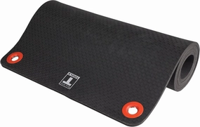 Body-Solid (BSTFM20) Hanging Exercise Mat - Thick Workout Mat for Home Gym, Ideal for Yoga, Exercise & Fitness, Extra Thick Foam for Comfort, Perfect for Home Workouts (71"x23"), Black