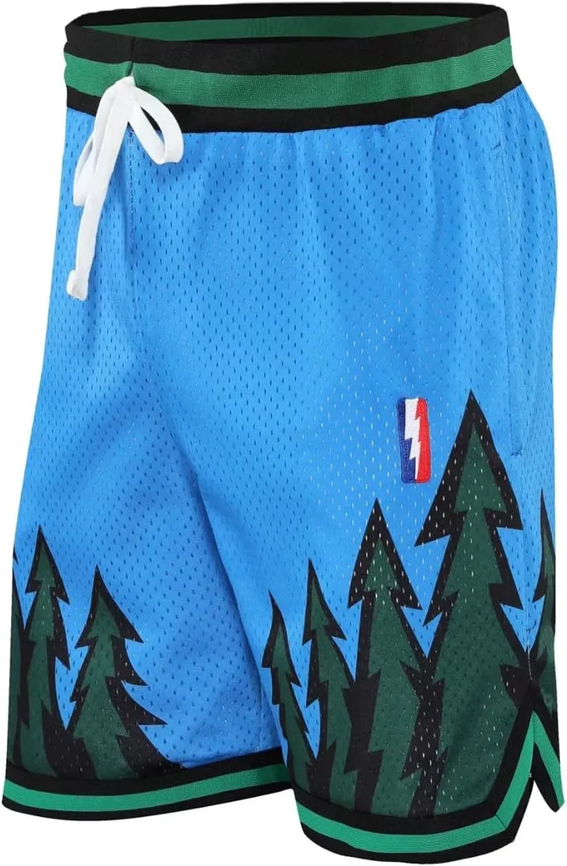 BOOMLEMON Men's Basketball Shorts Gym Training Workout Athletic Shorts Mesh Graphic Print Running Short Pants