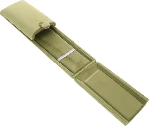 Box Olive Green Pendant Boxes for Jewelry Flannel Necklace Case Necklace Organizer Bracelet Watch Chain Display Case