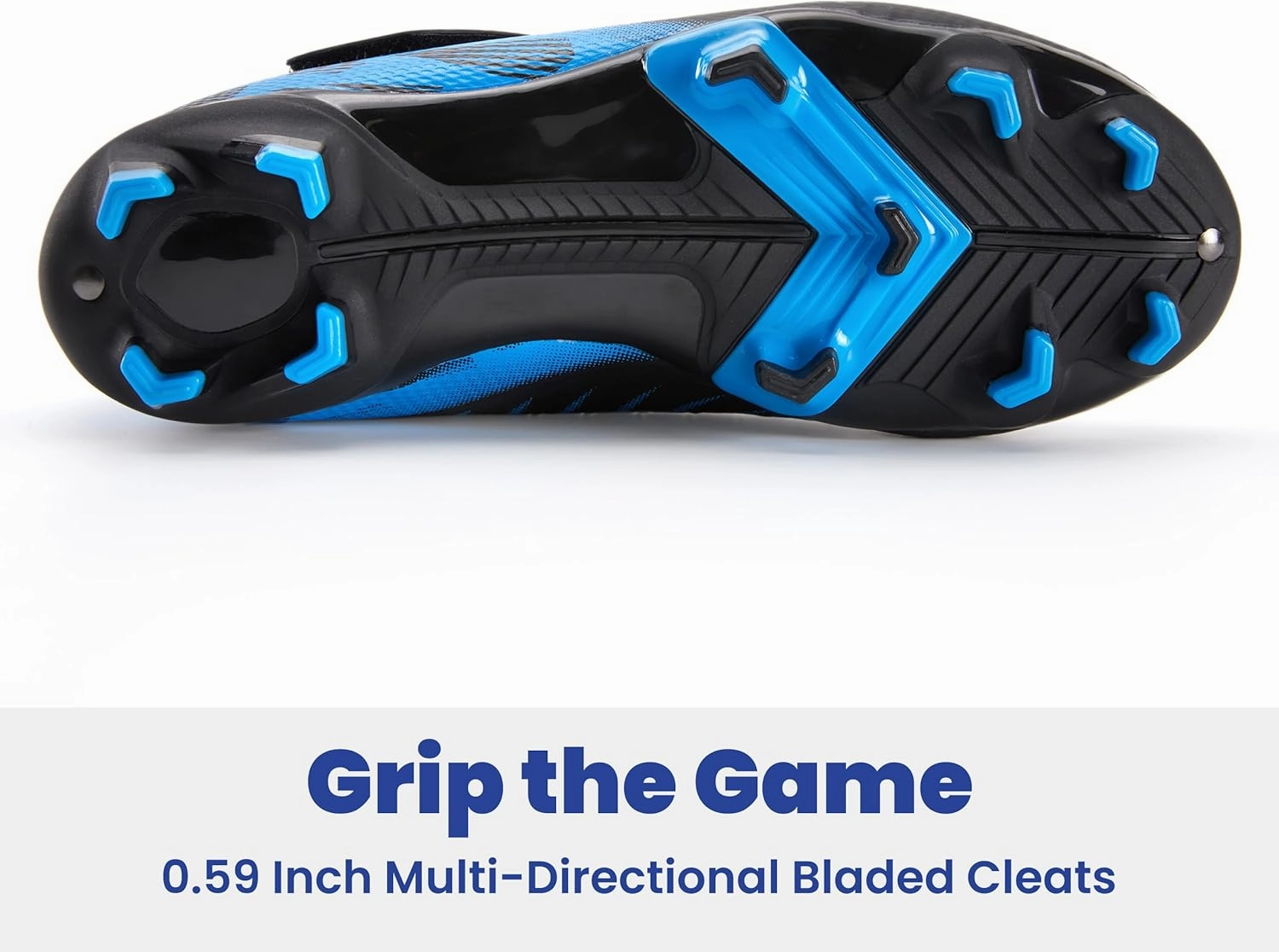 Boys Girls Soccer Cleats Athletic Outdoor Football Shoes Training Lightweight Unisex-Child Youth Futsal Indoor Turf Firm Artificial Ground Flexible Durable Comfortable Leadoff Traction Breathable