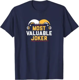 BreakingT Most Valuable Joker - Denver Basketball T-Shirt