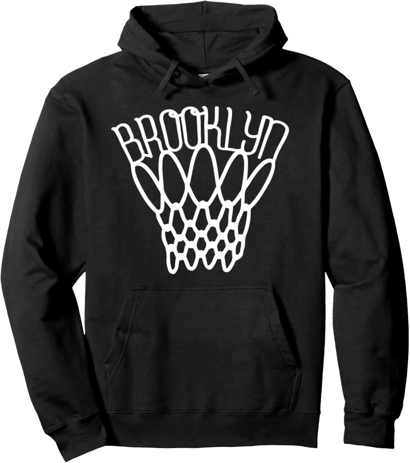 Brooklyn basketball net vintage Pullover Hoodie