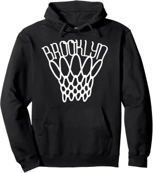 Brooklyn basketball net vintage Pullover Hoodie