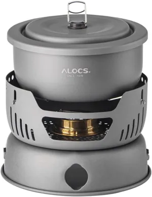 Camping Cookware Portable Camping Stove Cooking Set for Backpacking Hiking Picnic BBQ