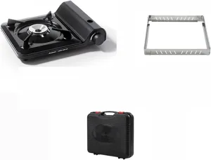 Camping Stove Gas Burner Easy Use Portable Cooker Gas Stove,Butane Gas Stove, Outdoor Camping Cooking