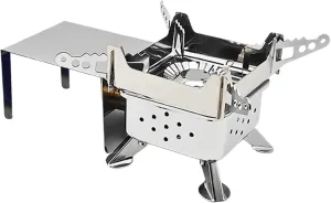 Camping Stove - Windproof Portable Outdoor Stove,Kitchen Accessories for Urgency RV Backpacking Home Beach Outings Fishing Trips