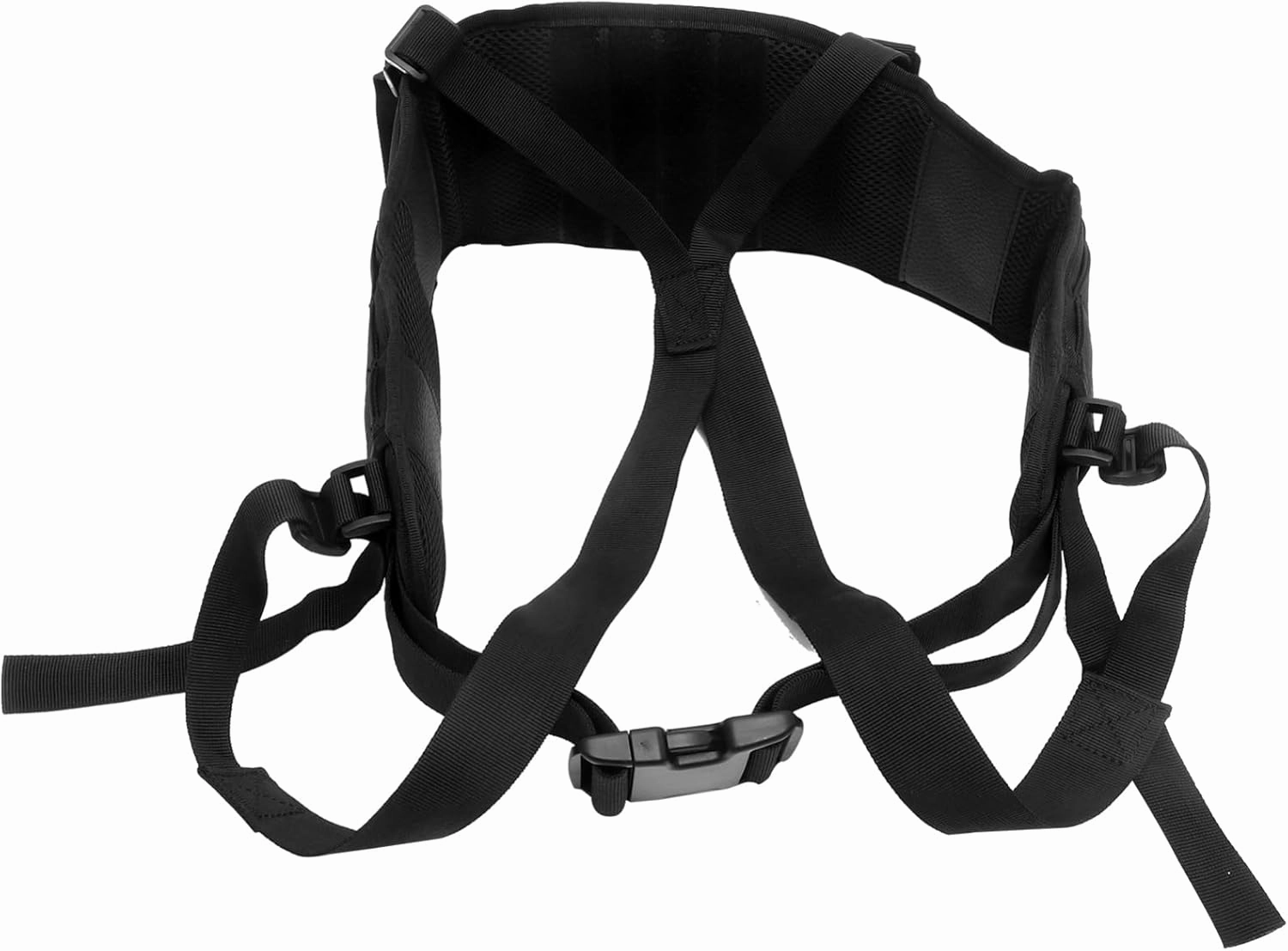Camping Men Waist Belt Hiking Duty Belt Buckle Design Wear-Resistant Quick Release for Outdoor Sports