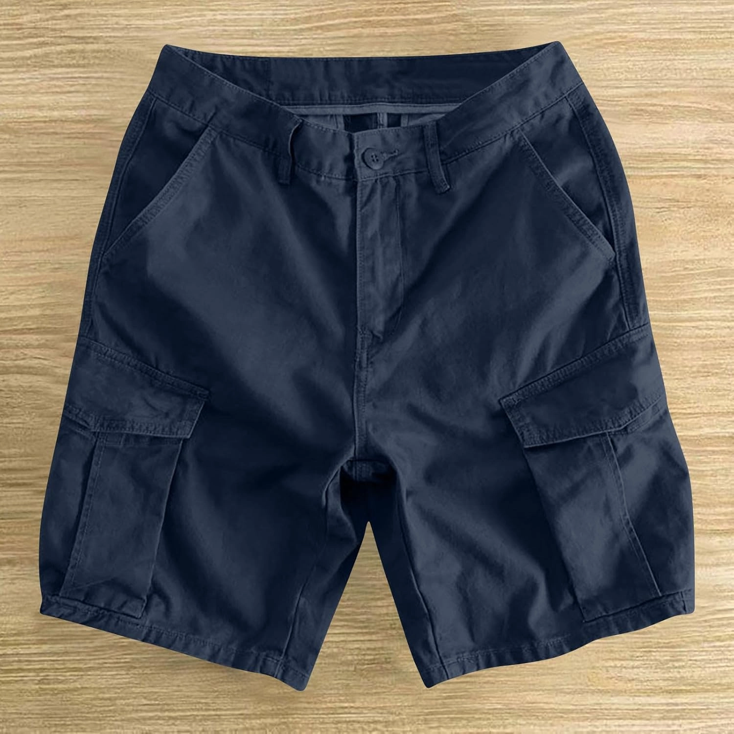 Cargo Shorts for Men 5 Inch Relaxed Fit Button-Fly Quick Dry Stretch Lightweight Tactical Wear Hiking with Multi Pockets