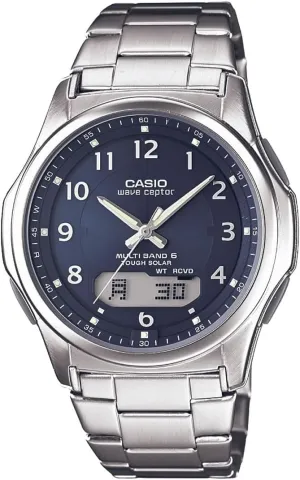 CASIO WAVE CEPTOR WVA-M630D-2A2JF Men's Wristwatch, Solar Powered