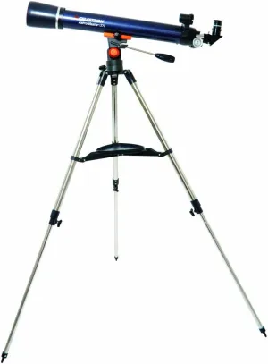 Celestron 21074 AstroMaster LT 70AZ Refractor Telescope, Dark Blue