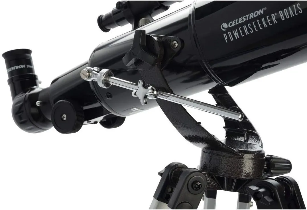 Celestron 21087 PowerSeeker 80AZS Telescope, Black