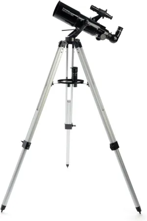 Celestron 21087 PowerSeeker 80AZS Telescope, Black