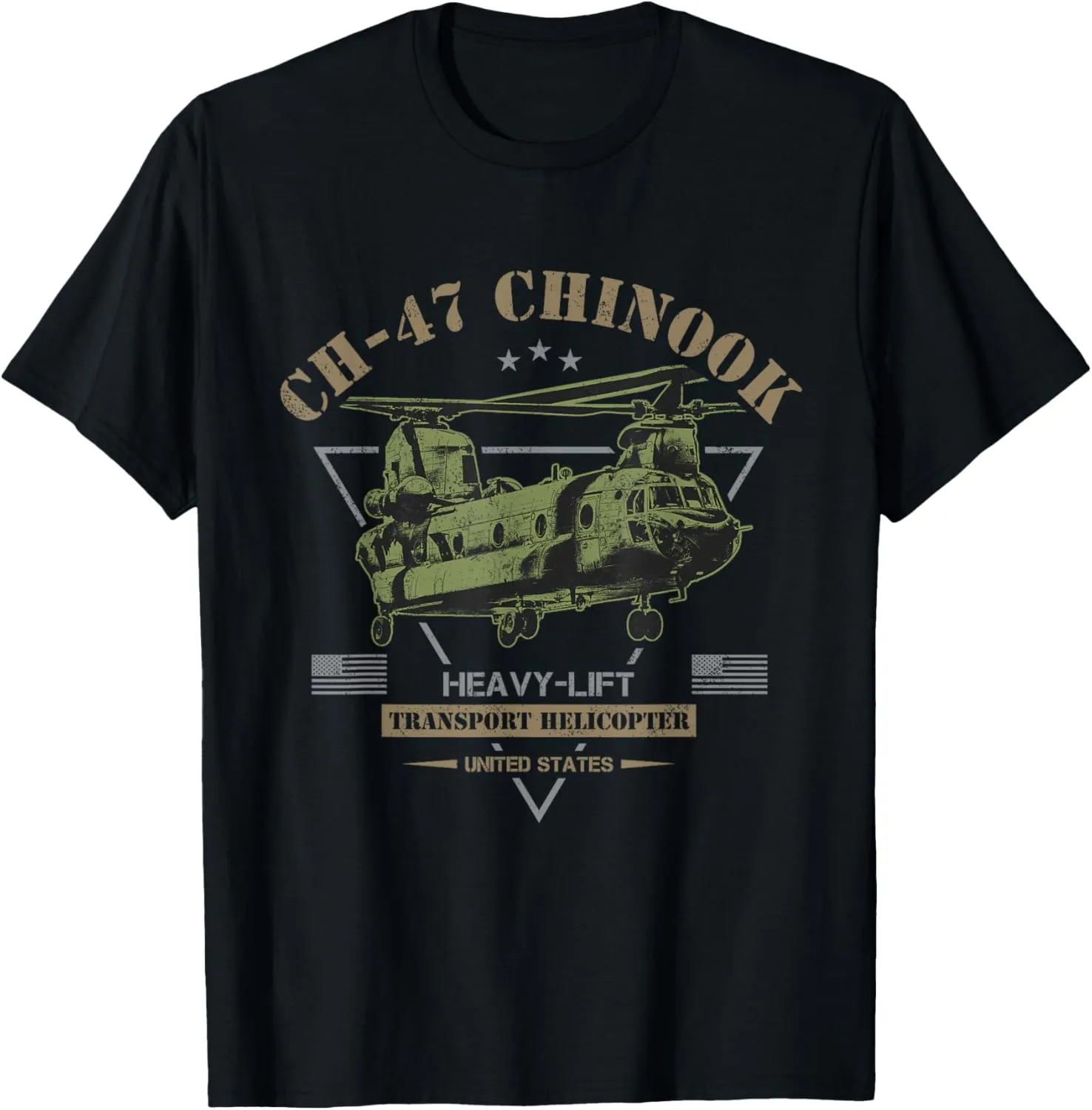 CH-47 Chinook Helicopter T-Shirt