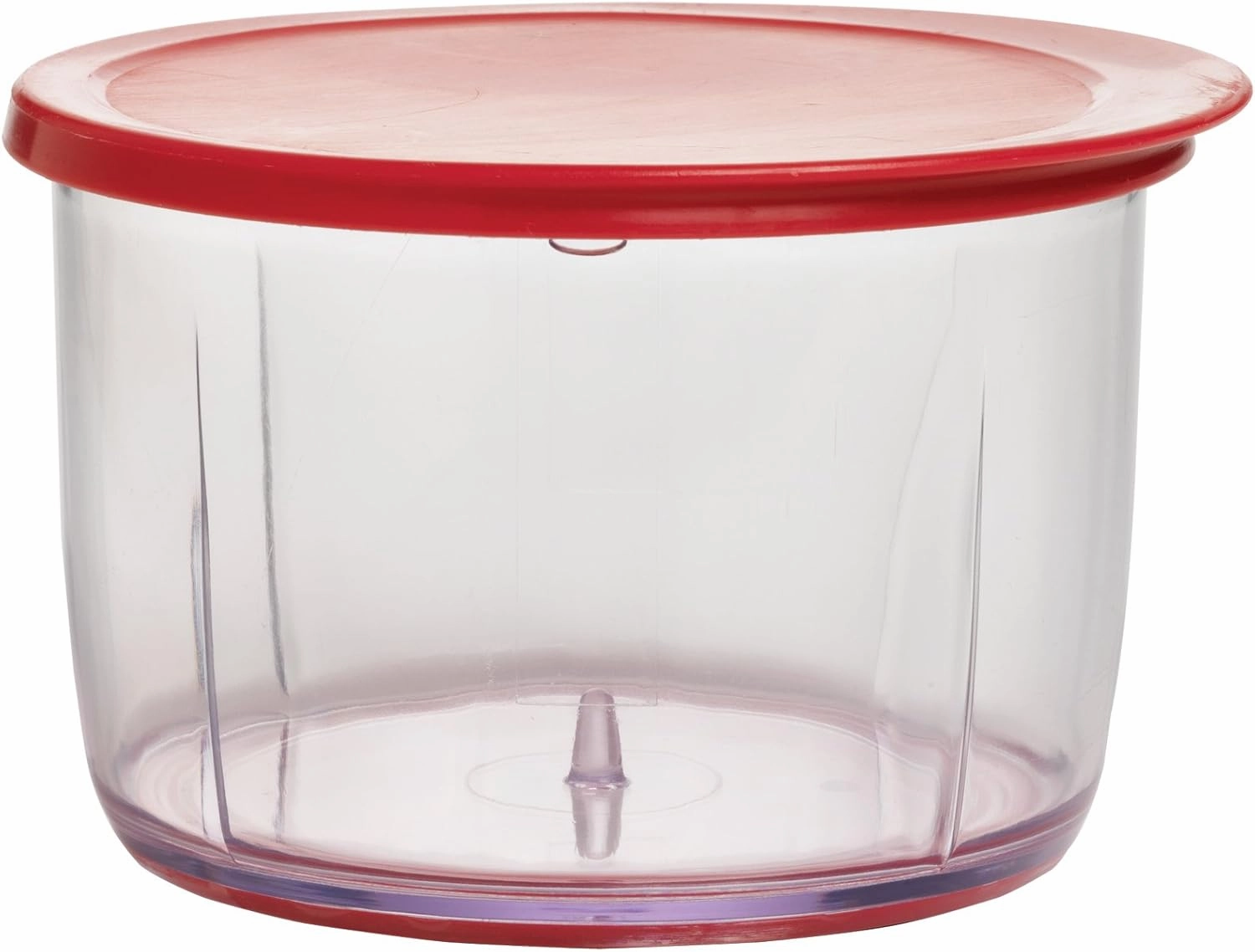 Chef'n 102-239-005 VeggiChop Hand-Powered Food Chopper, Set of 1, Cherry