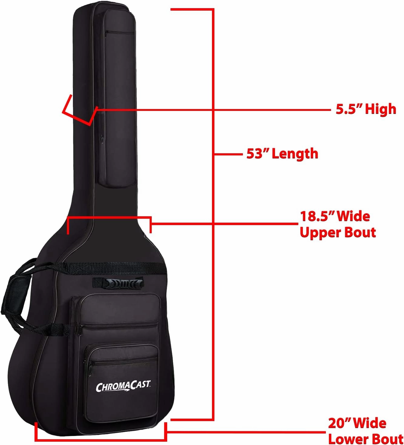 ChromaCast Guitar Padded Gig Bag
